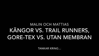 Kängor Eller Vandringsskor