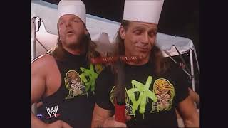 DX BBQ Party Celebration DX Inside The Production Truck & Makes Fun Of Vince Raw, July 3, 2006