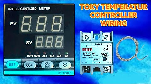 Temperature Controller SSR and Thermocouple Wiring | urdu/hindi
