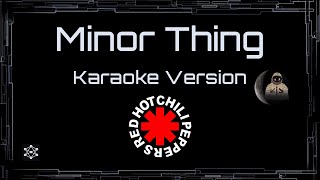 Red Hot Chili Peppers  Minor Thing cc  karaoke instrumental uvr