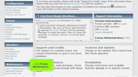 How to backup your forum database in SMF - SMF Tutorials