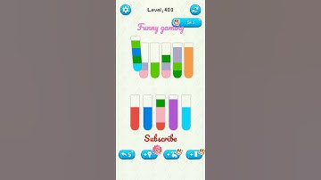 water sort jigsaw puzzle game level 400 #numpuz #funnygaming #shorts #watergame #colorgame #game