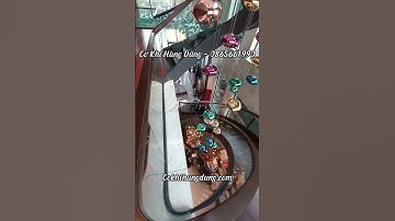 Thi công cầu thang xoắn ốc tại Ecopark