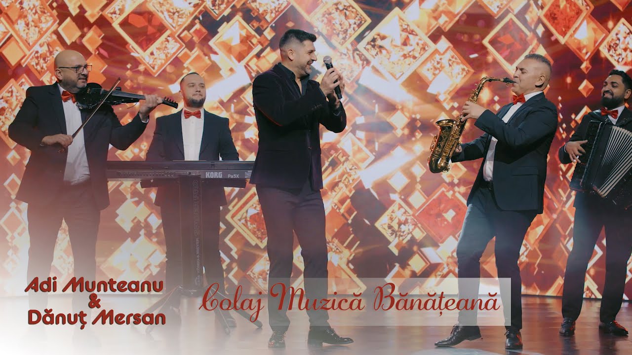 Adi Munteanu & Danut Mersan - Colaj Muzica Banateana 2025 | Videoclip Oficial