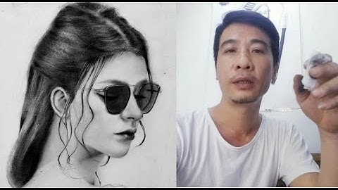 Cách đánh bóng da | Tả da | Vẽ chân dung đơn giản nhất