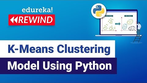 K-Means Clustering Model Using Python | Data Science Algorithms | Edureka | DS Rewind -1