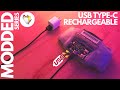 USB TYPE C RECHARGEABLE BATTERY GAME BOY ADVANCE MOD from Retro Modding | Retro Renew