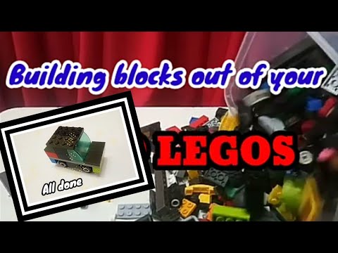 BUILDING A LEGO CAR / Using OLD LEGOS to build a new LEGO CAR 😊 - YouTube