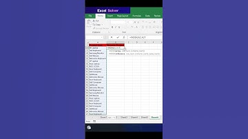 The secret way to create a "Reverse List" in Excel. 🤫 #exceltips #excel #shorts