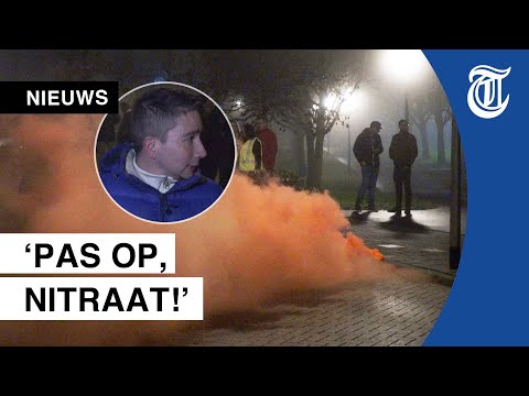 Chaos op Urk gefilmd: ?Wij komen in opstand?