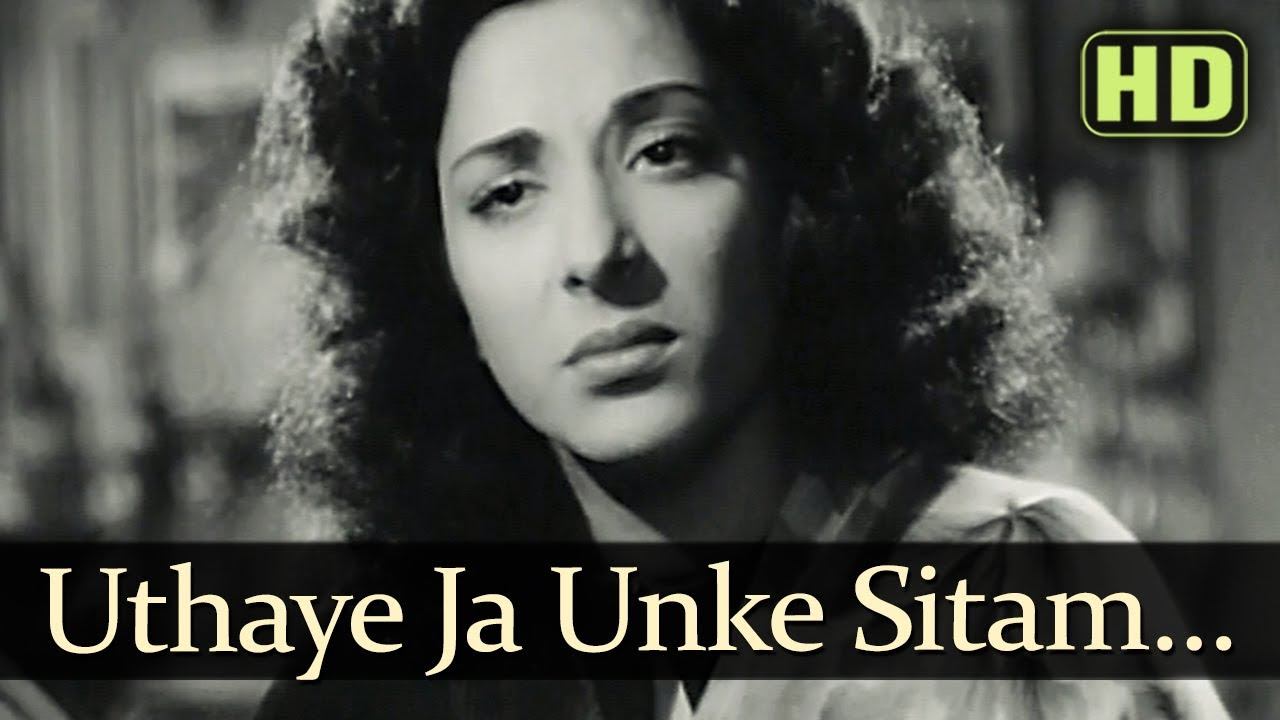 Uthaye Ja Unke Sitam HD   Andaz Songs   Nargis   Dilip Kumar   Lata Mangeshkar