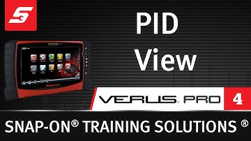 PID View : VERUS® PRO (Pt. 4/10) | Snap-on Training Solutions®
