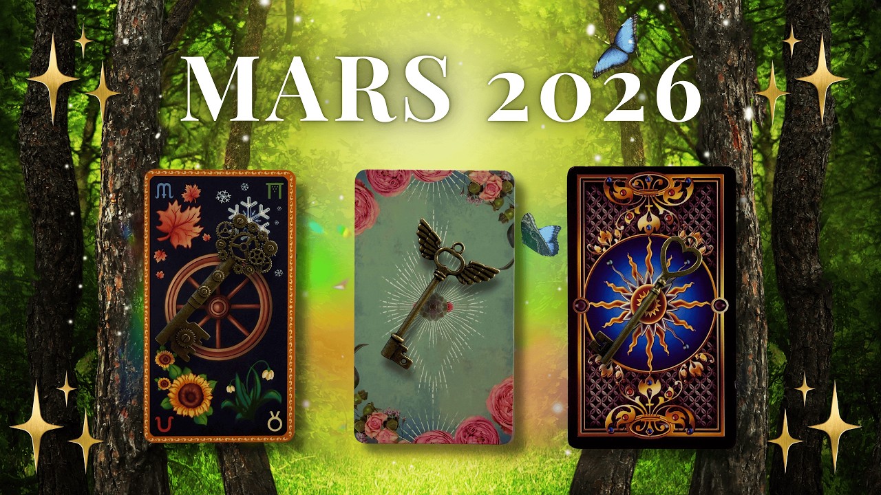 MARS 2026 AVEC L'ÉCLIPSE DE LUNE EN VIERGE 🌈 LECTURE AKASHIQUE