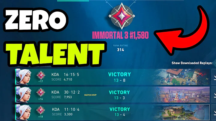 How I Hit *IMMORTAL* Without Any Talent!