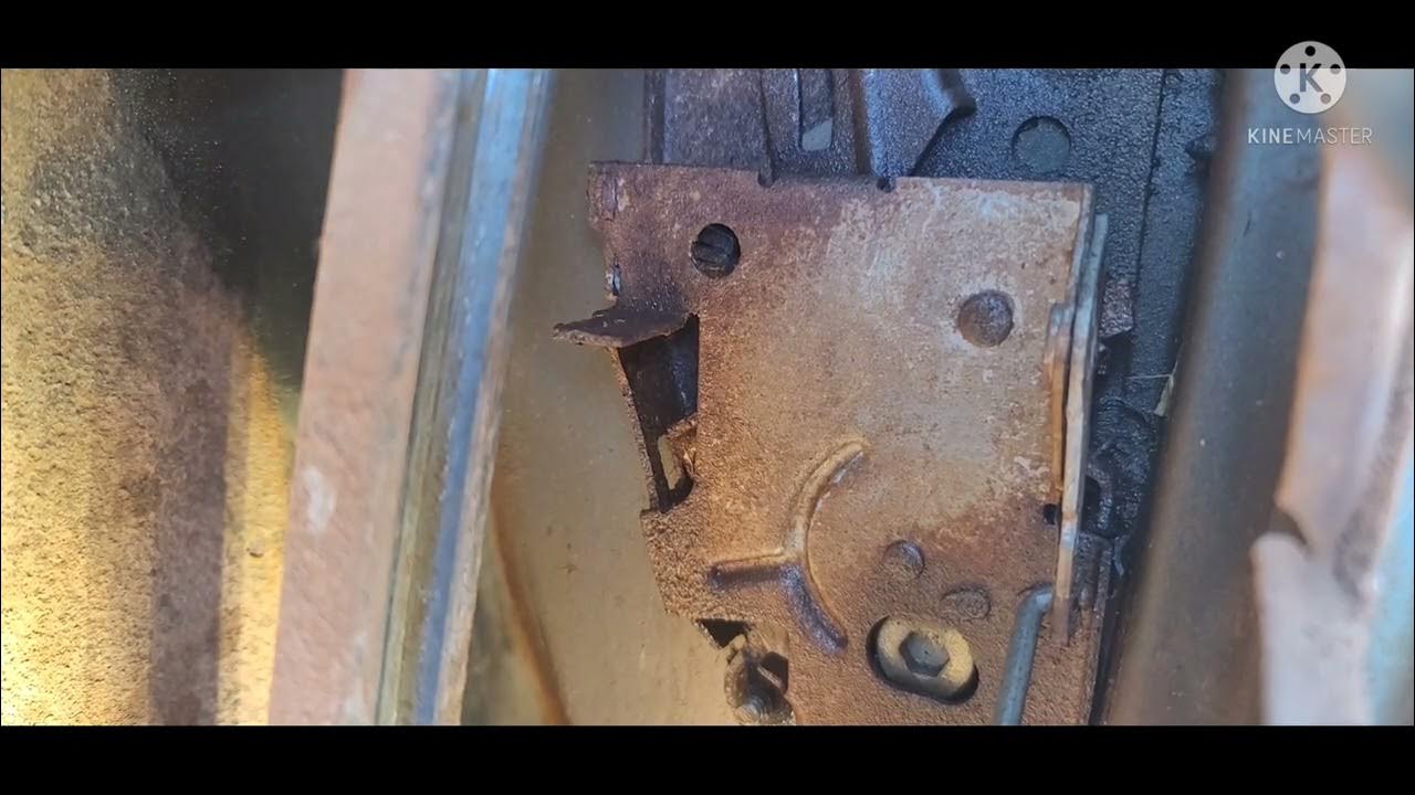 How To Free Your Stuck GM door latches! Repair seized, frozen muscle