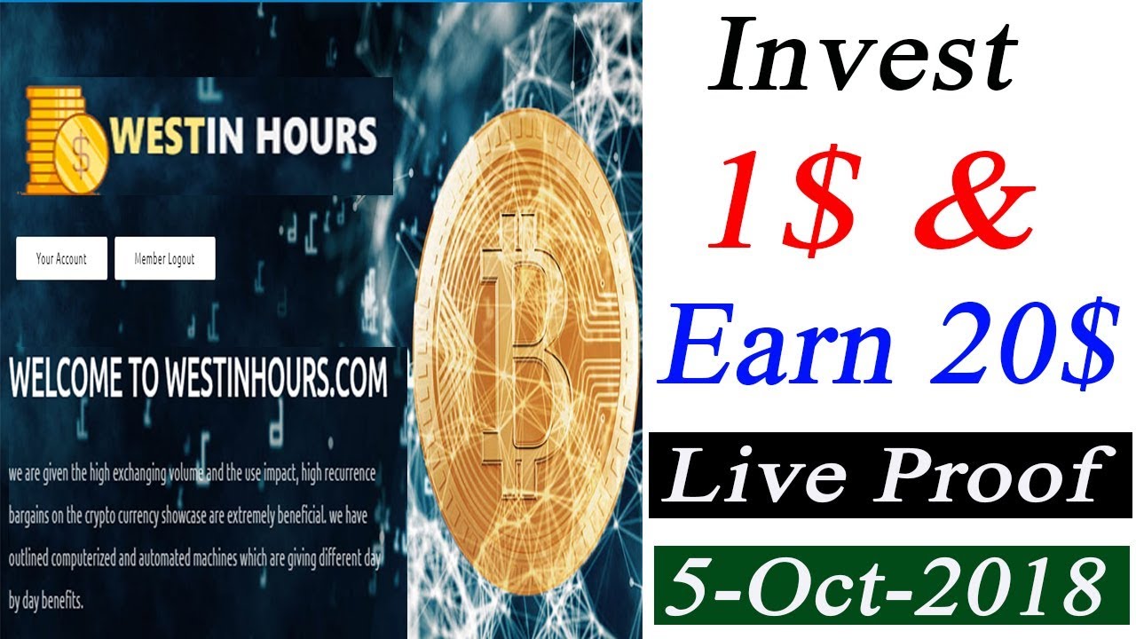 Westinhours New Free Bitcoin Earning Website | Online Earning In Pakistan 2018 double money calculator