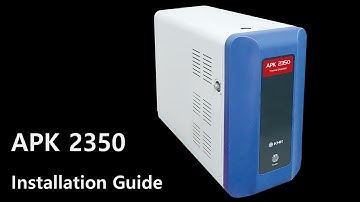 APK2350 Thermal Desorber Installation Guide