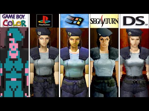Resident Evil PS vs GBC vs DS vs PC vs SATURN