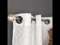 Easily hang Curtains over vertical blinds with the NoNo Bracket