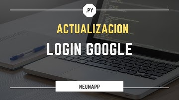 Login con Google trabajando con firebase - Curso django actualización.