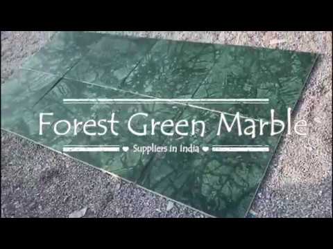 Forest Green Marble Exporters in India - video from Avid Marbles