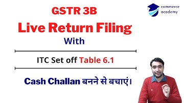 ITC Set off in GSTR 3B Return filing | ITC Set off Table 6.1 | ITC Set of Rule 2021 | GSTR 3B