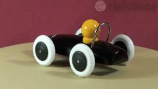 Brio Black Racing Car Wooden Baby Toy