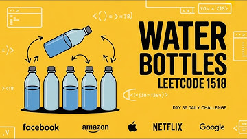 Leetcode 1518  Water Bottles  #leetcode #codinginterview #dailychallenge #python #python #day36