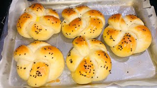 Flower design bun recipe | by Chef Sonia’s Kitchen