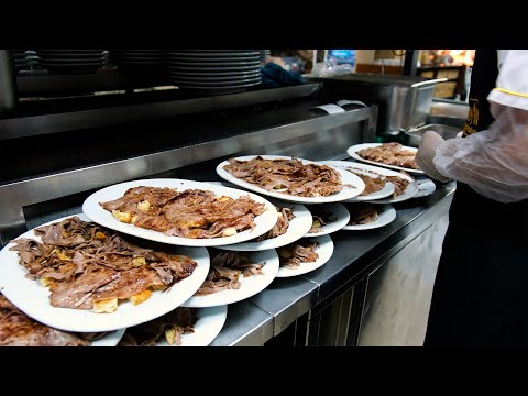 Amazing Turkish Shawarma | Iskender Kebab | Istanbul Street Foods