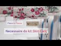 Necessaire de plástico do "kit Skin Care" passo a passo Fazer e Vender!