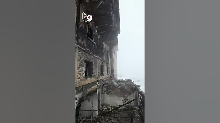 Bolu'da 76 kişinin hayatını kaybettiği otelin içi drone ile görüntülendi. Sizce sorumlusu kim? #bolu