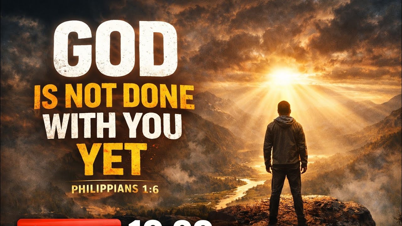 God Is Not Done With You Yet | Philippians 1:6