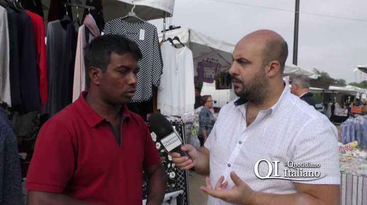 Bari, intervista all'ambulante in regola al mercato del San Paolo