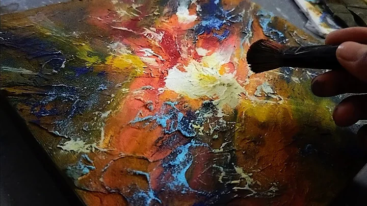 Mastering TEXTURED Art On Canvas: ABSTRACT ACRYLIC Painting Tutorial - Step by Step