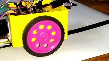 SINGLE SENSOR LINE FOLLOWER