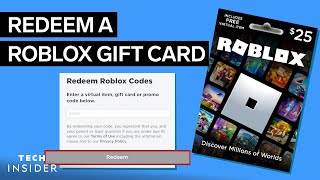 falme afkom Et kors How To Redeem A Roblox Gift Card - YouTube