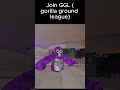 https://discord.gg/WjARRwXAST Gorilla Ground League #gtag #gorillatag