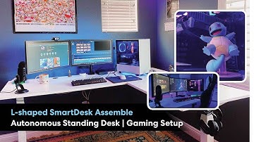 The Aesthetic Gaming Desk Corner Setup | Autonomous x @Jpndiazz