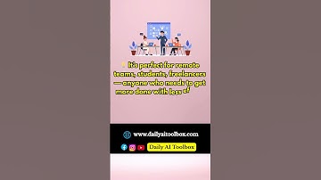 “This AI Replaces 5 Productivity Tools in 1 | Taskade #shorts”