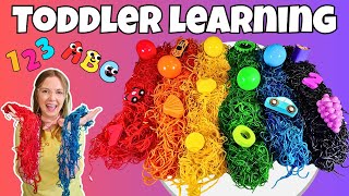 Preschool & Toddler Learning Video with Ms Kate - Learn Colors, Shapes, Numbers, Letters & More!