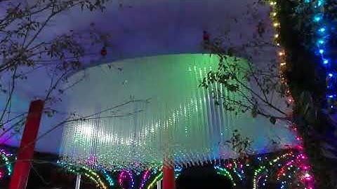 3D LED Curtain display screen with interactive function