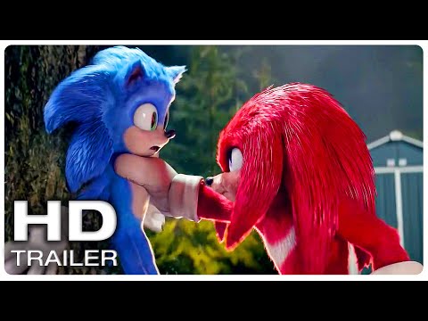 SONIC THE HEDGEHOG 2 "Sonic Vs Knuckles Fight" Trailer (NEW 2022) Animated, Kids