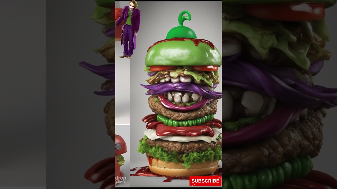 Superheroes But Burger Version [part 1] #shorts #marvel #avengers #simpapapolyubila