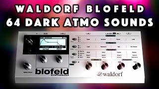 Waldorf Blofeld Dark Atmospheric Ambient Presets Sound Demo screenshot 3