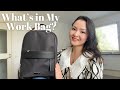 Whats in my work bag  samsonite