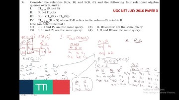 ugc net computer science previous question papers with solutions - dbms