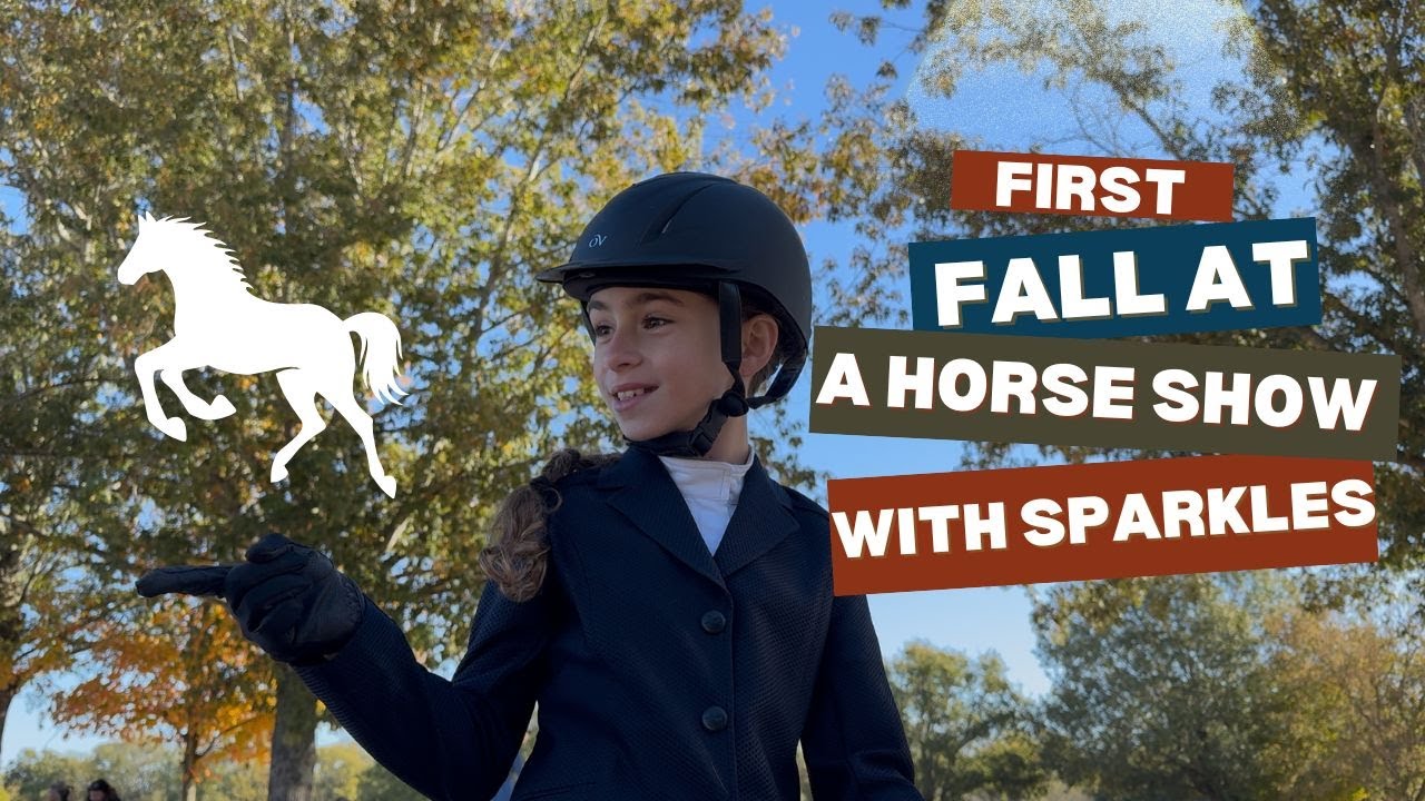 Первая осень на конных соревнованиях с блестками