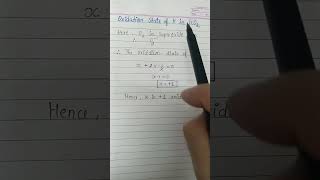 oxidation state of potassium in KO2. #learnbasicss