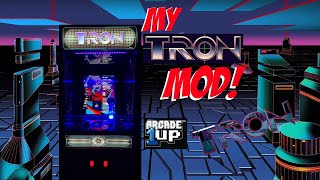 My Modded Arcade1UP TRON